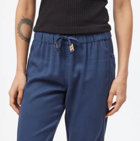 Tentree Collwood Jogger Pants, Small, Blue (Moonlit Ocean Heather) - Picture 3 of 4